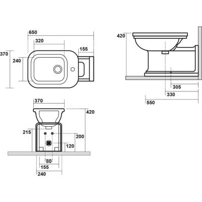 Kerasan Waldorf 4120K1 – Zboží Mobilmania