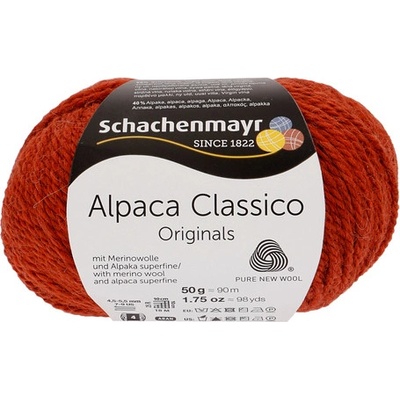Schachenmayr Alpaca Classico 12 Rezavá