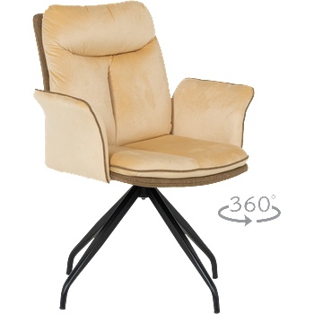 Carmen Трапезен стол marlow - сахара bf 2 (3532336_1)