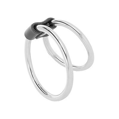 Darkness Double Metal Penis Ring