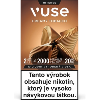 VUSE GO Creamy Tobacco 20 mg 1000 potáhnutí