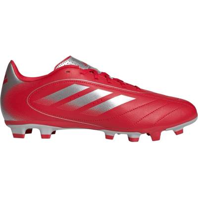 Adidas Футболни бутонки Adidas Goletto Adults Firm Ground Football Boots - Red/Silver