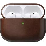 NOMAD Кожен калъф Nomad Modern, рустикално кафяв (Horween) - AirPods Pro 3 (NM011284858)
