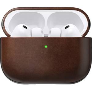 NOMAD Кожен калъф Nomad Modern, рустикално кафяв (Horween) - AirPods Pro 3 (NM011284858)