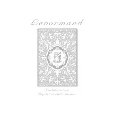Lenormand, weiße Eule, Orakelkarten