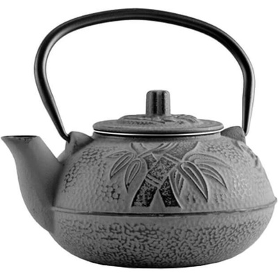 TEA CHI Čajník litinový šedý 600 ml