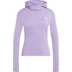 adidas Дамска тениска adidas Women's ADI365 Running Essentials Winter Hooded Running shirt - Magic Lilac (916-7574-0314)