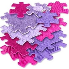 Askato Sensory Mat Basic Set Pink Violet 11 Elements