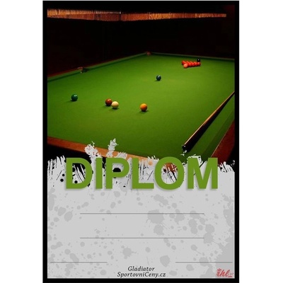 DK08c Diplom kulečník