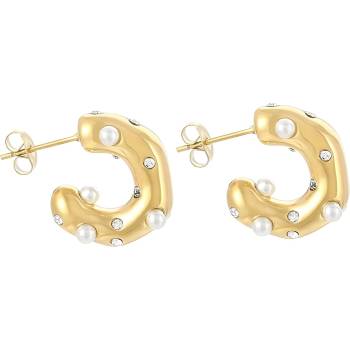 HARAHU Обеци ki-28729 - Златна / Тип2 kp28729 (ki-28729)