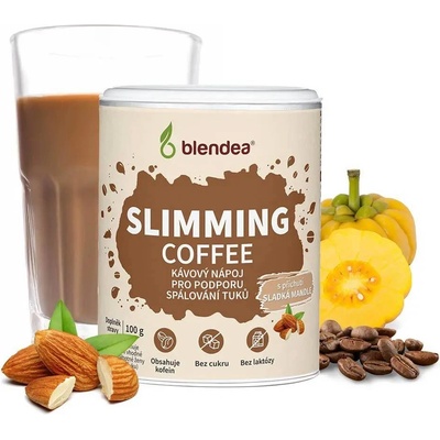 Blendea Slimming coffee Sladká mandle 100 g – Zboží Mobilmania