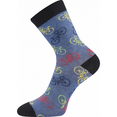 Detské ponožky Bicykle jeansová