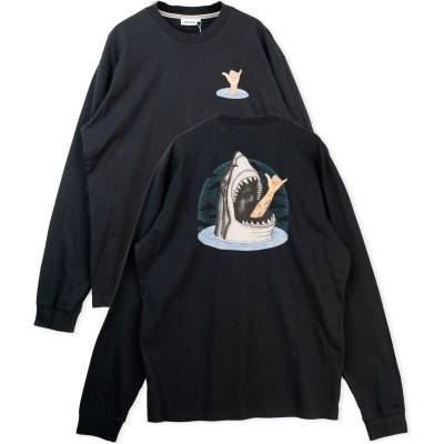 LAKOR Мъжка блуза с дълъг ръкав LAKOR L/S Back Attack T-Shirt Longsleeve - Moonless Night - размер XL (216-7674-0114)