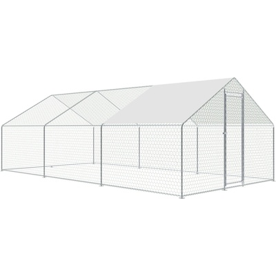 Aga Výběh pro slepice 3x6x2 m s krycí plachtou 18m2 – Sleviste.cz