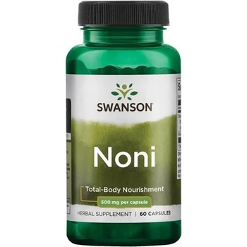 Swanson Noni, 500 mg, 60 капсули, Swanson (SWU124)