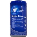 AF Phone-Clene Čistící hygienické ubrousky na telefony náhlavní soupravy 100 ks