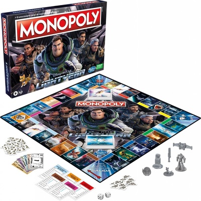 Hasbro Gaming Monopoly Disney Pixar Lightyear Edition EN