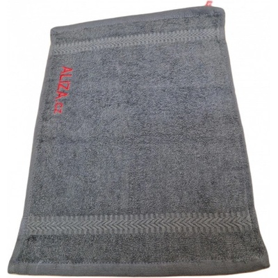 Froté ručník 30 x 40 cm - šedý fro ruc aliza sed