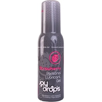 Image 1 of JoyDrops Strawberry Personal Lubricant Gel 100ml