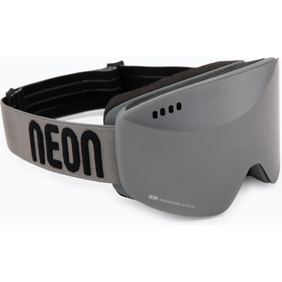 Neon Скиорска маска Neon Light Photo anthracite/hd photo plus violet/silver