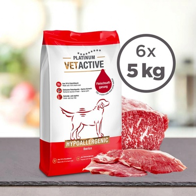 Platinum VETACTIVE Hypoallergenic Iberico 30 kg