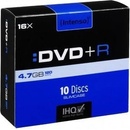 Médiá na napaľovanie Intenso DVD+R 4,7GB 16x, 10ks