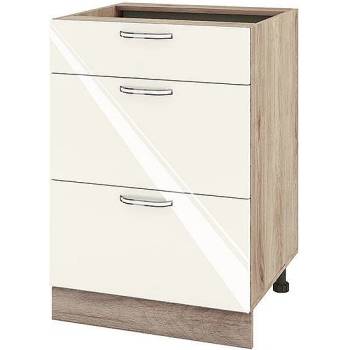 Image 1 of ИРИМ Долен кухненски шкаф Сити АРФ-Крийм гланц-11-57 60 см