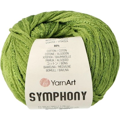 YarnArt Symphony 2112 olivová zelená