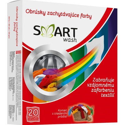 Smart Wash Obrúsky zachytávajúce farby 20 ks