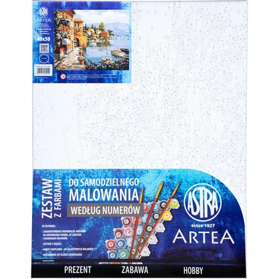 Astra ARTEA Malování podle čísel HOLIDAYS na rámu 40 x 50 cm 801022908