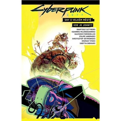 Seqoy s.r.o. Komiks Cyberpunk 2077: Sny o velkém městě / Kde je Johnny?