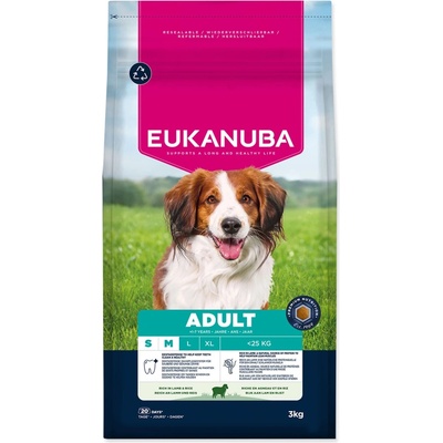 Eukanuba Adult Small & Medium breed rich in lamb 12 kg