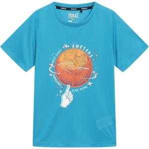 Everlast Юношеска тениска Everlast Basketball Short Sleeve Performance T-Shirts Juniors - Blue