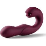 HoneyPlayBox Rotating Head G-spot Vibrator & Clit Licker Purple