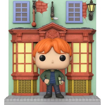 Image 1 of Funko Фигура Funko POP! Deluxe: Harry Potter - Ron Weasley with Quality Quidditch Supplies Store (Special Edition) #142