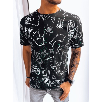 DStreet pánské triko RX5111 černé