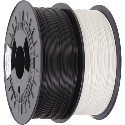 3DJAKE mattePLA White & Black Economy Комплект - 2 x 1, 75 mm / 1000 g (MATPLA-WHBL-SET-175)