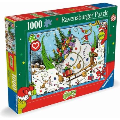 RAVENSBURGER Grinch 1000 dílků