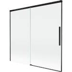 Mexen Rox Душ параван 2-крилен, плъзгащ се 170 x 150 cm, прозрачен, черен (8C9-170-001-70-00)