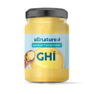 Allnature Ghí Čisté maslový tuk bez laktózy 1 l