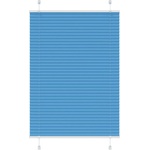 vidaXL Плисирана щора Синя 95x150 cm Ширина на плата 94, 4 cm (4015193)