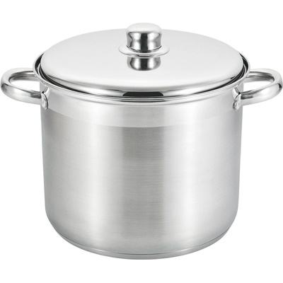 Rosberg Дълбока тенджера Rosberg R51211B20S, 20 см, 5.5 литра, Неръждаема стомана, Капак, Инокс - G9125 (G9125-3800237041787)