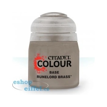 GW Citadel Base: Runelord Brass 12ml