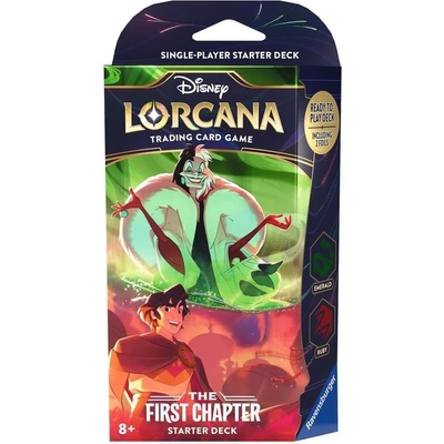 Ravensburger Disney Lorcana TCG: Starter Deck - The First Chapter Cruella & Aladdin