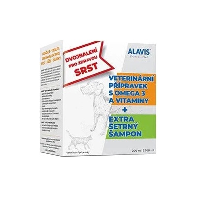Alavis Nutri 200ml Šampon extra šetrný 100 ml