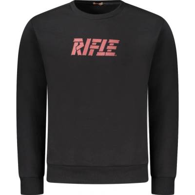 Rifle mikina bez zipsu čierna