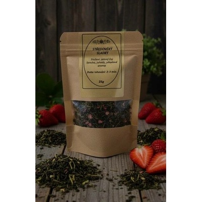 Golden Leaf Zelený čaj Středověký sladký 25 g