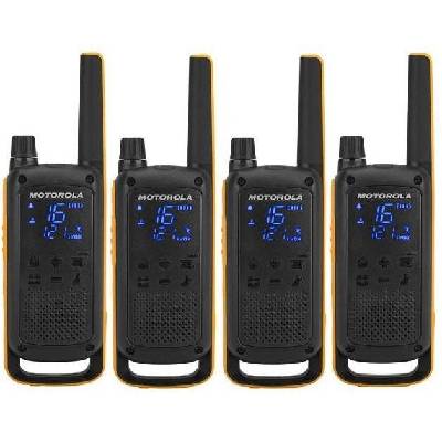 Vysielačky Motorola TLKR T82 Extreme, Quadpack, žltá/čierna (B8P00810YDEMAQ)