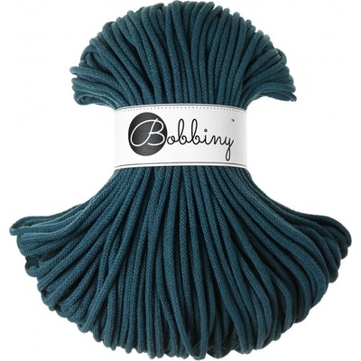 Bobbiny šňůry 5 mm Petrol ( Peacock blue)
