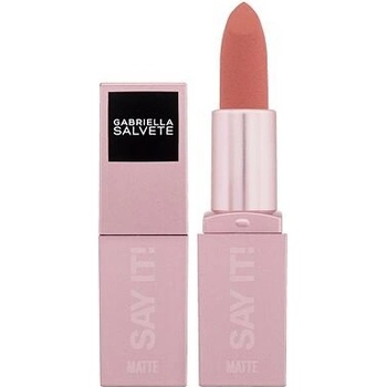 Gabriella Salvete Say It! It Matters matný rúž s púdrovým efektom 02 4 g